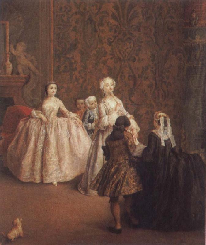 Pietro Longhi The introduction china oil painting image